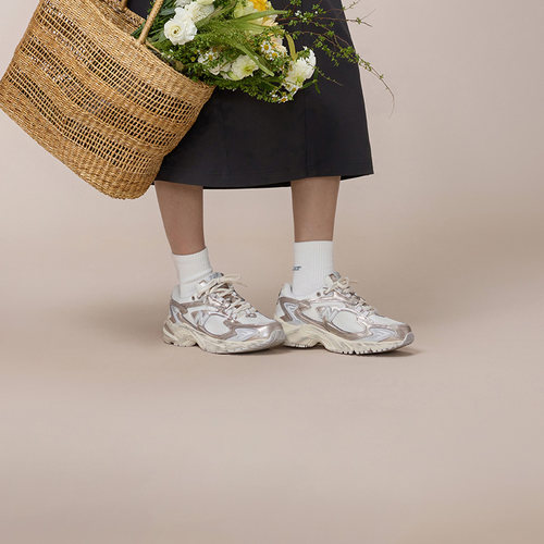 New Balance NB官方正品女款厚底脏脏鞋运动休闲老爹鞋ML725GB1 - 图1
