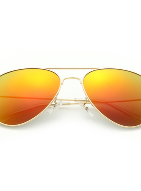 新款炫彩反光镀膜偏光墨镜太阳镜