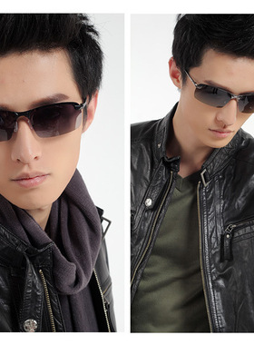 新款男士时尚防紫外线运动墨镜