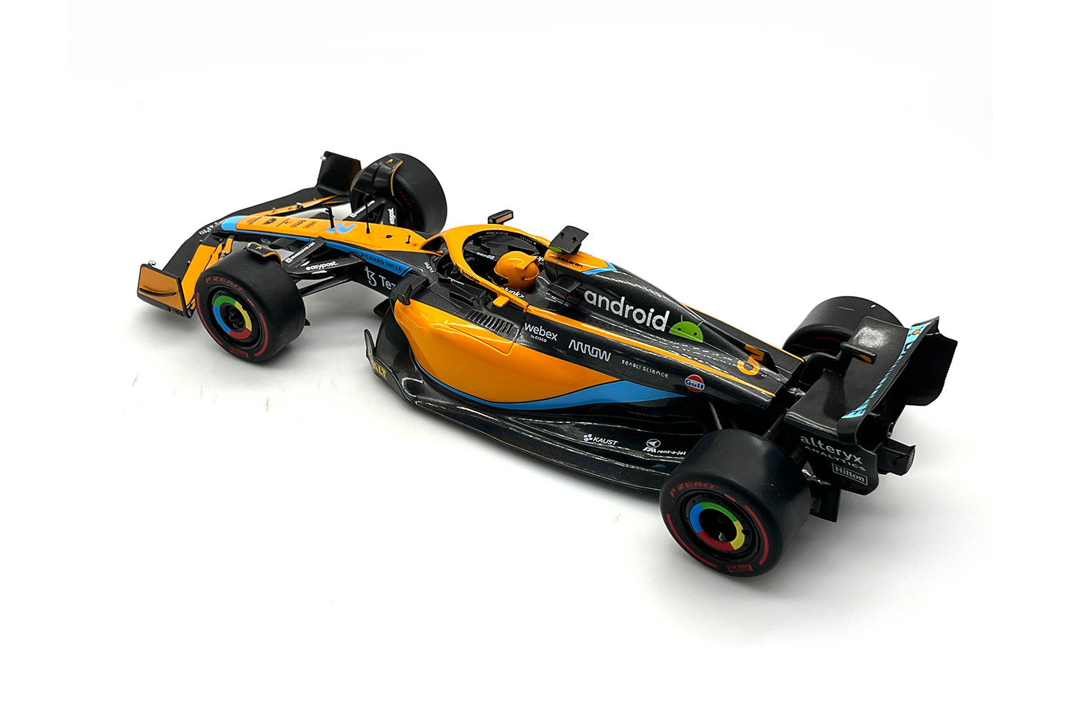 F1赛车模型摆件1:18索立德Solido迈凯伦里卡多2022年MCL36澳洲 - 图1