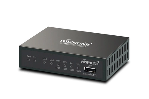 Wisiyilink MFP/WPS402 Четыре USB -портового сервера