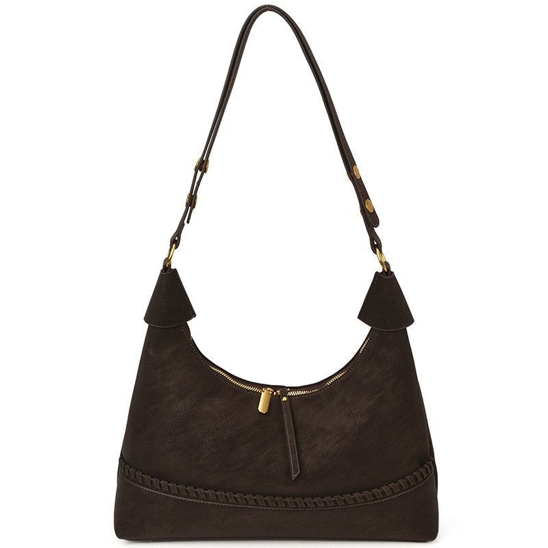 复古美拉德大容量包包女2025新款通勤百搭斜挎包高级感单肩腋下包,淘宝优惠券,粉丝福利购,淘宝优惠卷