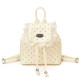 Sweet polka dot mini commuter backpack