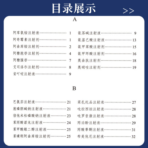 临床常用注射剂应用手册潘燕周虹徐世军主编阿库氯铵注射液茶碱注射液药物的配伍禁忌中国医药科技出版社9787521426410