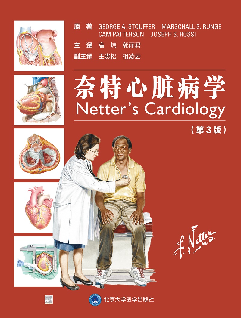 奈特心脏病学 第3三版 内科学 心血管医学概览 冠状动脉心脏病 慢性心力衰竭的管理 冠状动脉疾病的血管生物学 北京大学医学出版社 - 图0