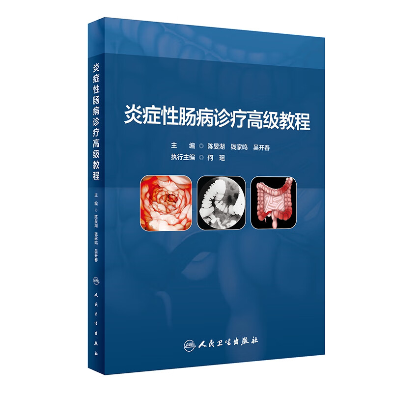 炎症性肠病诊疗 教程 陈旻湖 人民卫生出版社 流行病学 溃疡性结肠炎 克罗恩病的规范化诊断 肠道溃疡的鉴别诊断 IBD外科治疗