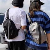 Нагрудная сумка, модная трендовая нейлоновая сумка на одно плечо для влюбленных для отдыха, вместительная и большая сумка через плечо для путешествий, в корейском стиле