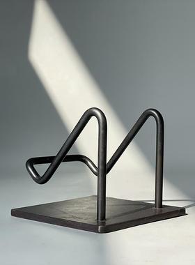 水晶玉器矿石文玩盘子架玉石展示架木化石摆件架木雕石头底座