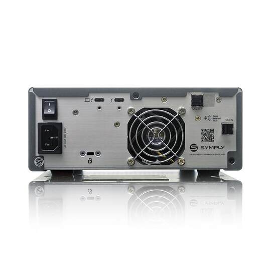 Thunderbolt SAS dual-interface desktop single-reel tape drive