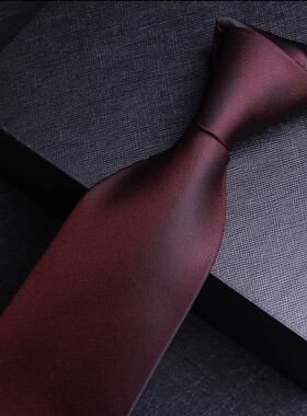 8cm韩版正装结婚礼服拉链领带