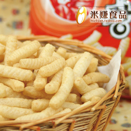 农心鲜虾条90g膨化食品怀旧解馋小吃办公室网红休闲韩国进口零食,淘宝优惠券,粉丝福利购,淘宝优惠卷