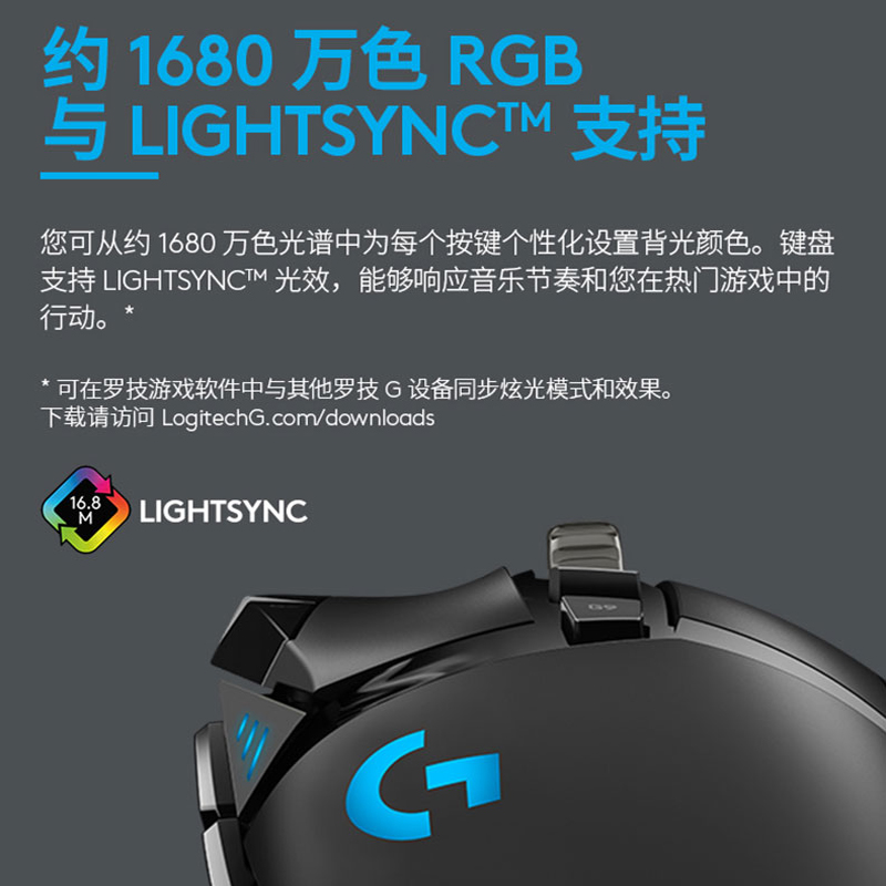 罗技G502 HERO SE有线电竞游戏鼠标RGB炫光吃鸡专用拆封25600dpi - 图2