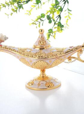 阿拉丁神灯 礼物节日愿望许愿灯神工艺礼品摆设 创意抽象奇趣摆件