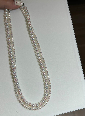 九月半S925银扣天女级珍珠项链