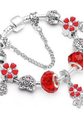 潘家手链春天系列 diy精品珠宝 魅力女士手链 义乌工厂货源