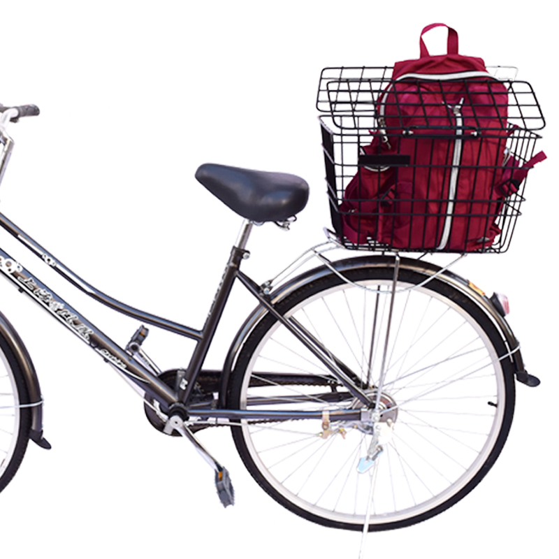 bike with rear basket