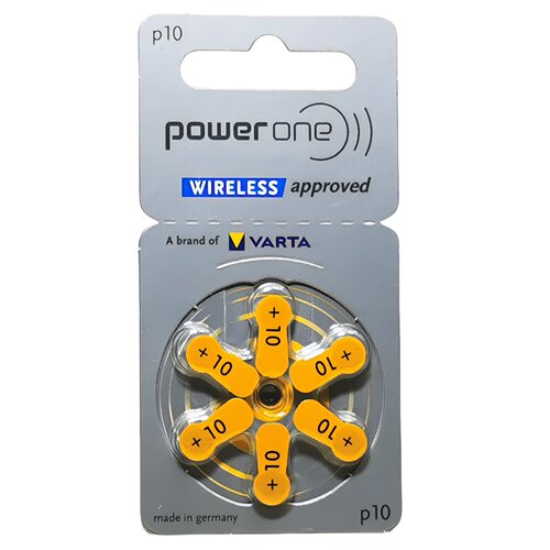 电池p10德国进口powerone助听器电子PR701.45V峰力瑞声达纽扣电池 - 图3