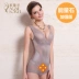 Vẻ đẹp mới không dấu vết corset liền kề bụng eo định hình cơ thể đồ lót giảm béo - Một mảnh