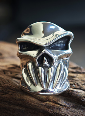 铁头的店 925银 STARLINGEARA 斯特林 机车风 剑齿虎戒指