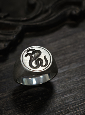 铁头的店男女通用925银复古指环