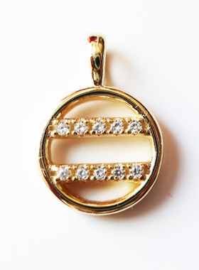 数字吊坠925银潮流日本