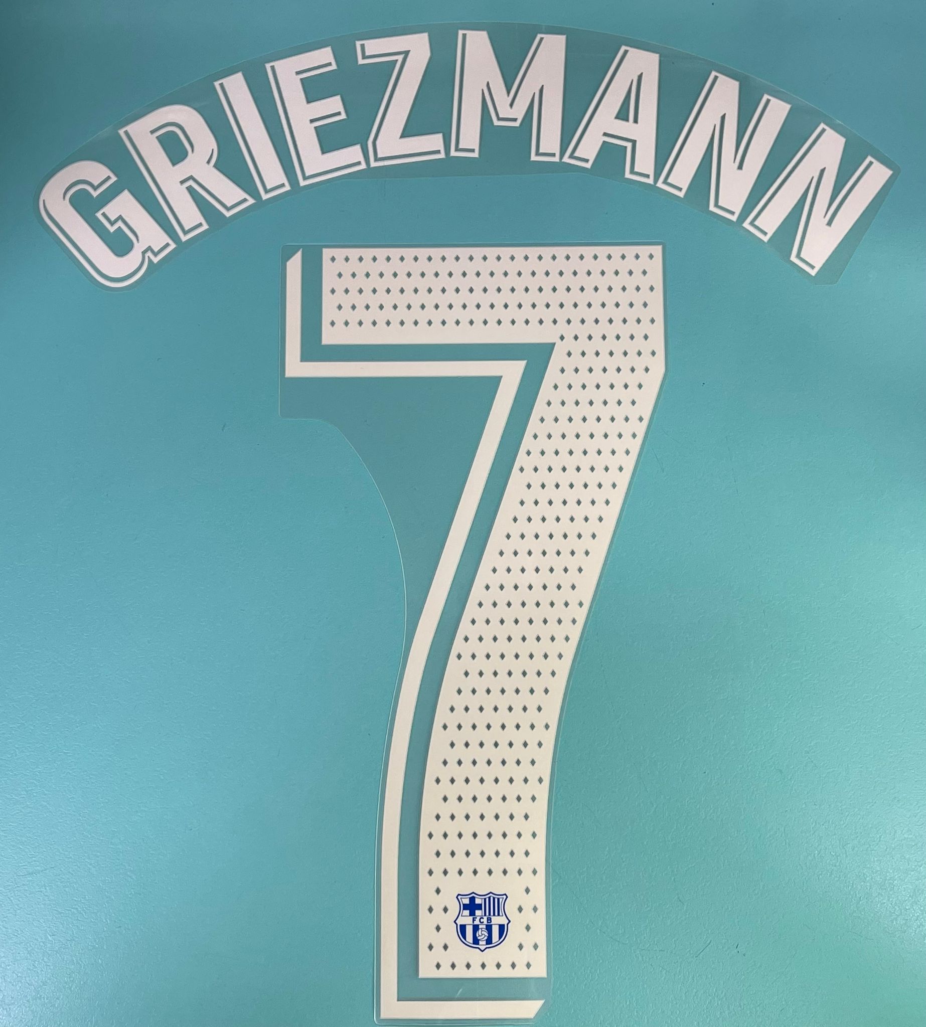 2021-22 巴塞隆納主場 球員版 原裝西甲印字 GRIEZMANN SERGIO - 图0