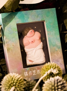 鱼里风物影视系列 名画欧式冰箱贴摆件文化创意树脂复古名电影