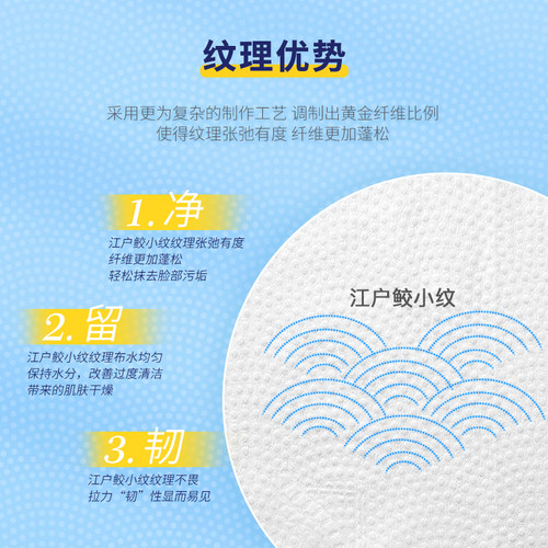 2件减5 日本ITO洗脸巾一次性洁面干湿两用亲肤加厚棉柔抽取式60抽 - 图1