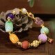 New Chinese style natural multi-colored treasure bracelet for women with jadeite