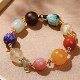 Natural Colorful Treasure Bracelet Women's New Year Gift
