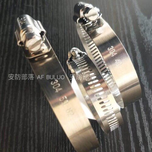 304不锈钢卡箍喉箍管夹抱箍圈水管管箍卡扣强力箍管卡支架中美式 - 图0