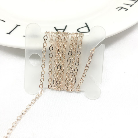 耳环diy手工项链配件耳坠饰品材料 延长链尾链 2mm金属链条O链5米,淘宝优惠券,粉丝福利购,淘宝优惠卷