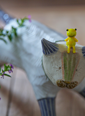 七隐炒鸡可爱哒小青蛙车载微观