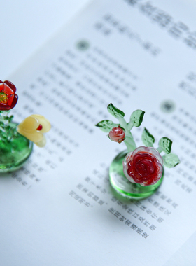 原创风手工玻璃迷你车载夜灯