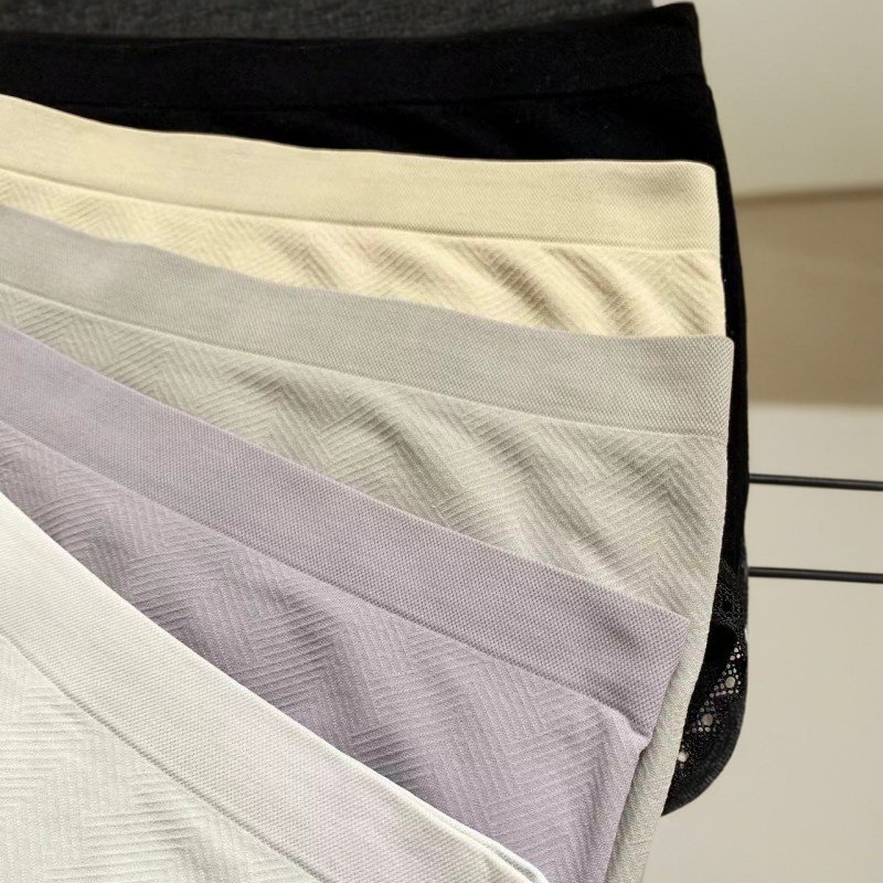 3条包邮高弹裸氨无缝内裤桑蚕丝裆抗菌中腰纯色三角短裤女士内裤,淘宝优惠券,粉丝福利购,淘宝优惠卷