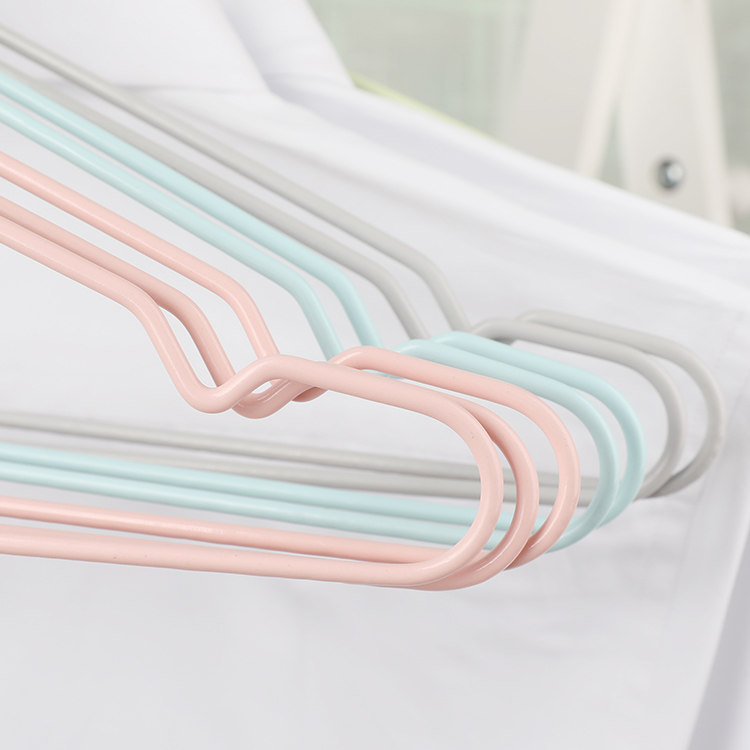 象太郎衣架加粗浸塑防滑金属衣挂衣撑成人晾衣架彩色浸胶无痕内衣,淘宝优惠券,粉丝福利购,淘宝优惠卷