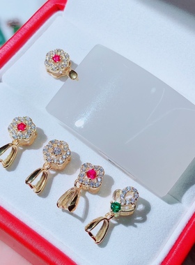 925纯银项链吊坠万能配件