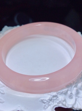 AA0808 天然粉水晶手镯玉石芙蓉粉晶西柚粉果冻马粉手镯闺蜜