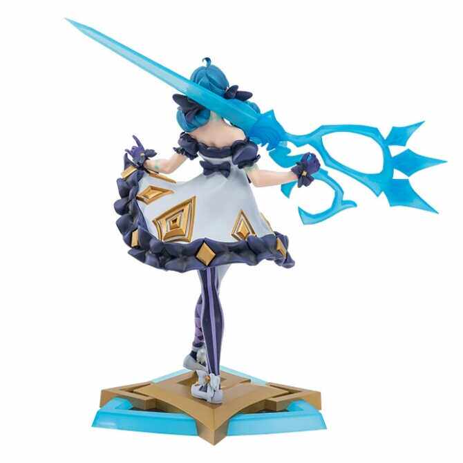 英雄联盟玩偶官方正版LOL英雄联盟灵罗娃娃格温中型雕塑手办玩偶模型摆件礼物