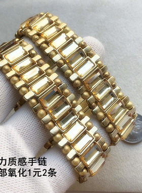 贝壳合金女流苏珠子手链项短链