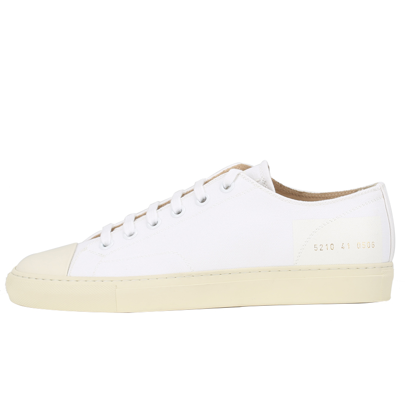 Common Projects CP 男低帮经典休闲帆布板鞋小白鞋 5210-0506 - 图3