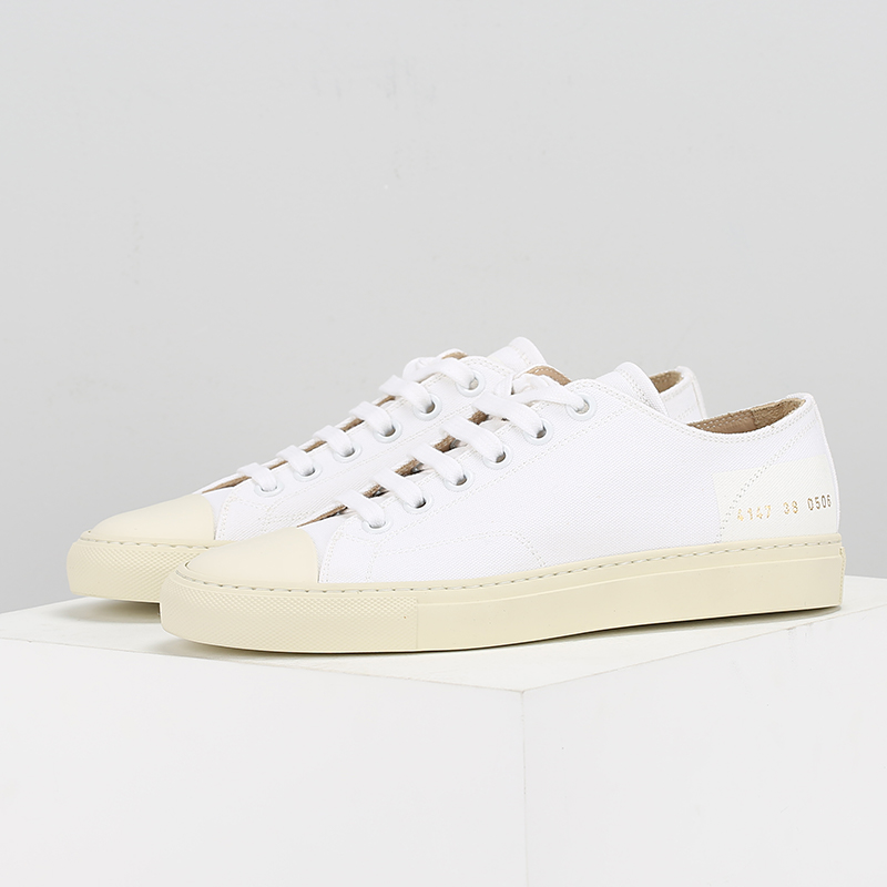 现货/意大利产 Common Projects CP女情侣小白鞋帆布鞋 4147-0506 - 图0