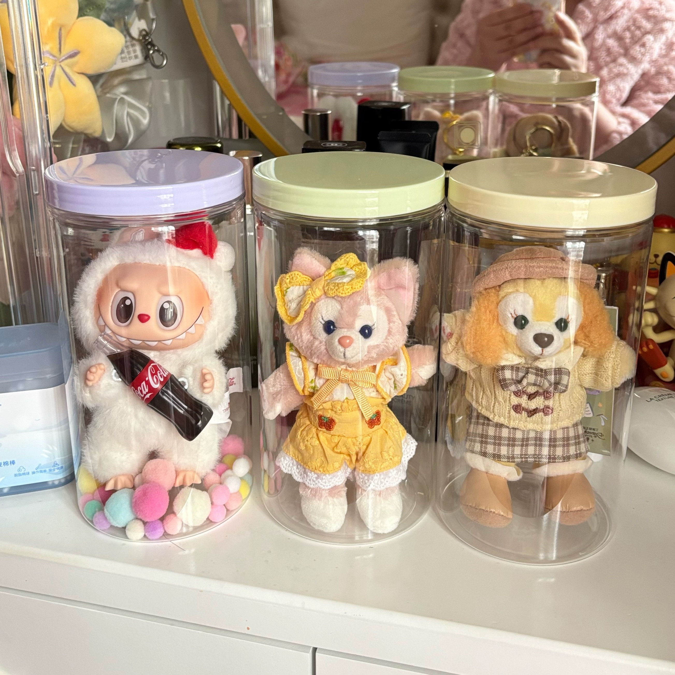 Disney pendant storage box toy doll storage box