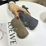 Солнцезащитные очки, портативная сумка, защитный чехол на солнечной энергии, брендовый модный комплект, цвет, из натуральной кожи