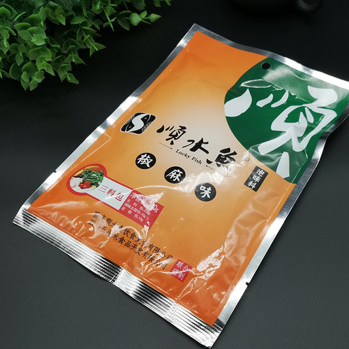 包邮 四川特产正宗顺水鱼泡味料椒麻味调料包240克水煮火锅鱼底料 - 图0