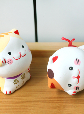 日本陶土幸运小动物