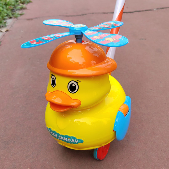 Empuje musical para niños, avión de juguete, andador, cochecito, empuje, bebé de 1 a 3 años, aprendiendo a caminar