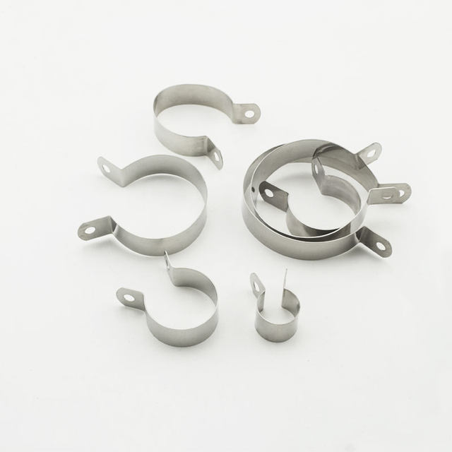 Stainless steel riding card bracket water pipe clamp