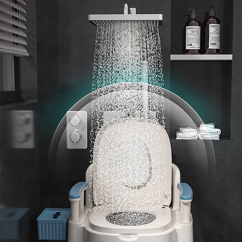 家用可移动室内便携式孕妇坐便器 hfine痰盂