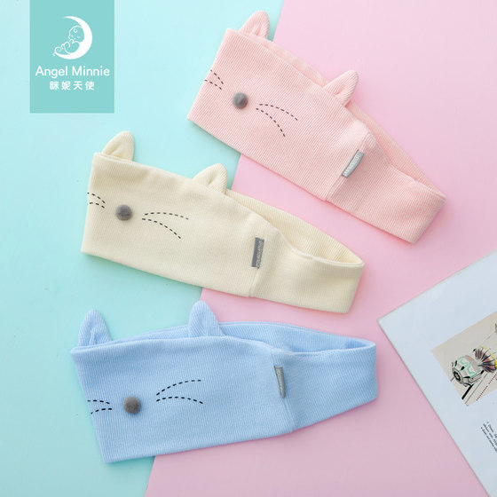 Pure cotton spring and summer thin style cute and fashionable autumn confinement hat